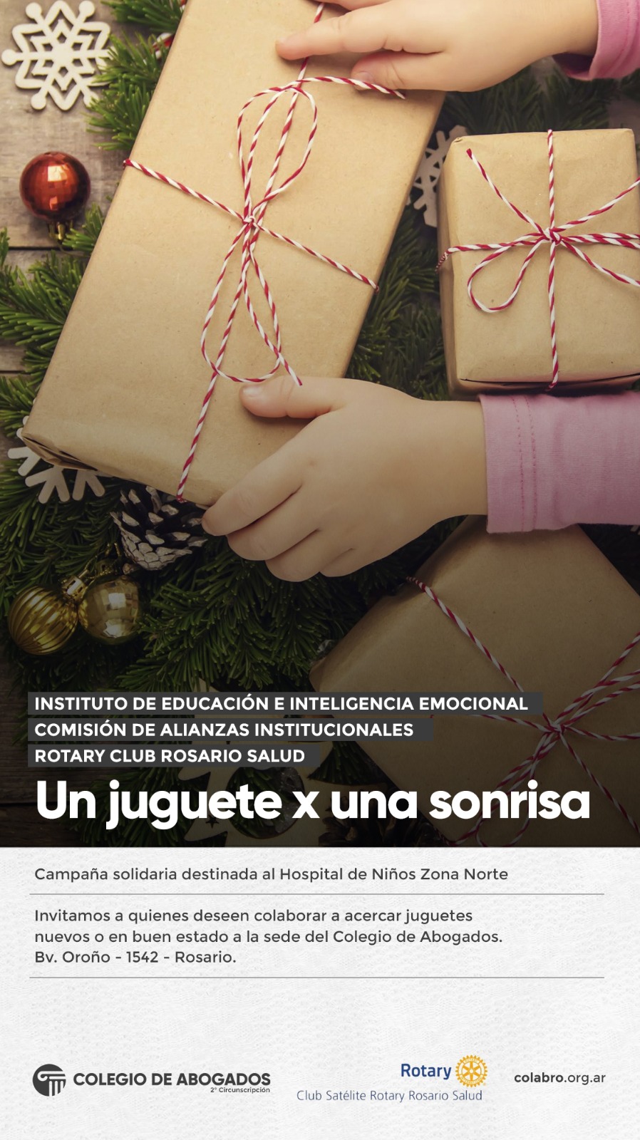 UN JUGUETE X UNA SONRISA